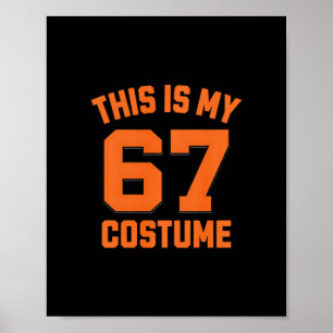 Póster Chicos Memes Brainrot Niños 67 Esto Es Mi Hallowee