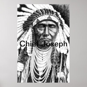 Póster Chief Joseph 1 Posters-Prints