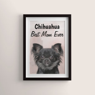 Póster Chihuahua Mejor Mamá Poster