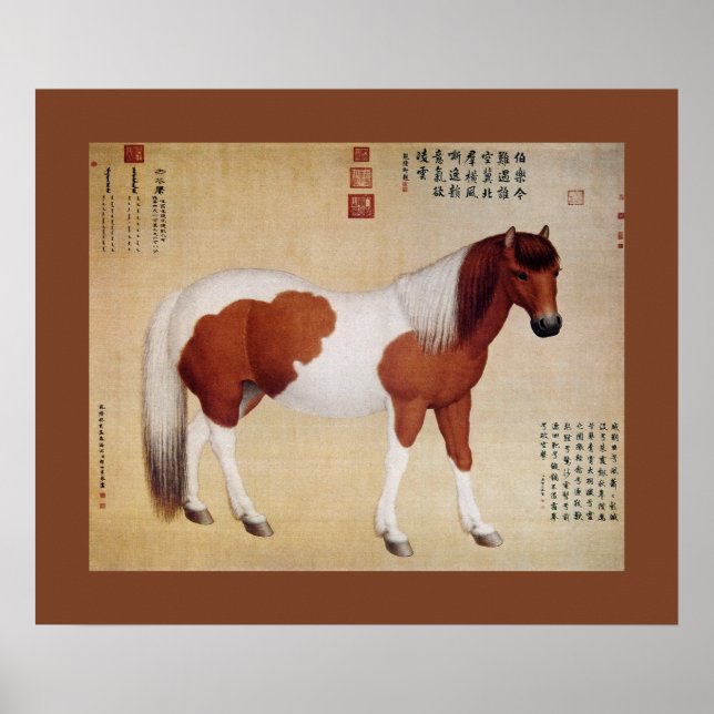 Póster Chihuaying ~赤 花 鹰~Diez Aceros ~Giuseppe Castiglion (Frente)