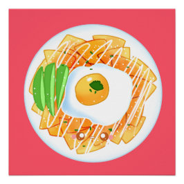 Póster Chilaquiles Rojos