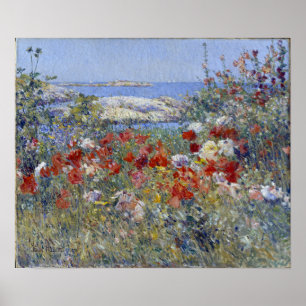 Póster Childe Hassam Celia Thaxter's Garden