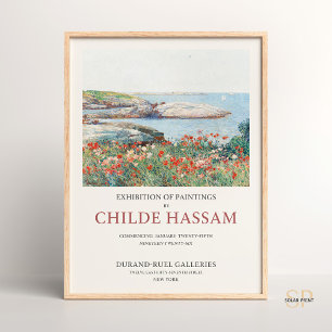 Póster Childe Hassam defiende la serenidad de las Islas S