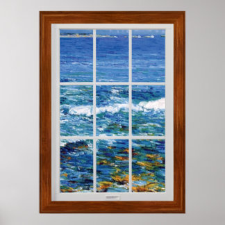 Póster Childe Hassam - Isla de Pato Desde Appledore