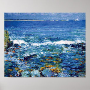 Póster Childe Hassam - Isla Duck desde Appledore