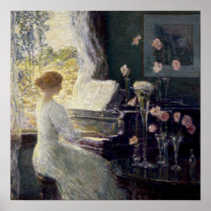 Póster Childe Hassam - La Sonata