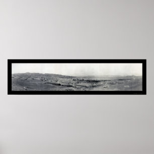 Póster Chile Copper Mining Chuquicanta Photo 1925