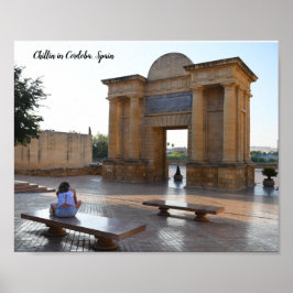 Póster Chile en Córdoba, España