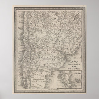 Póster Chile, La Plata y Uruguay