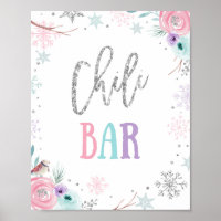 Chili Bar Food Winter Onederland Chica Cumpleaños