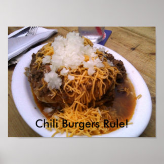 Póster Chili Burger Poster