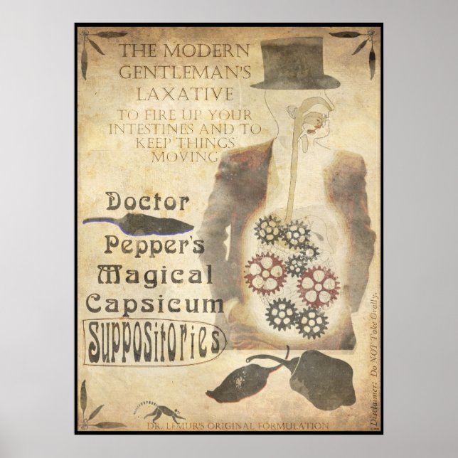 Póster Chilippositories (Frente)