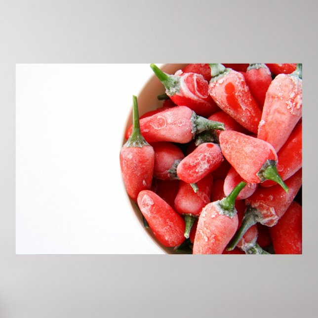 Póster Chilis congelada (Frente)