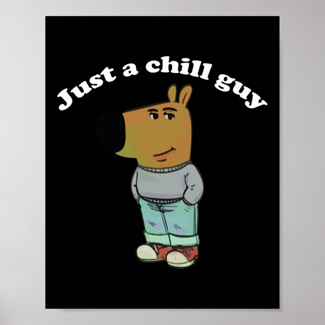 Póster Chill boys Funny Memes Gifts (Frente)