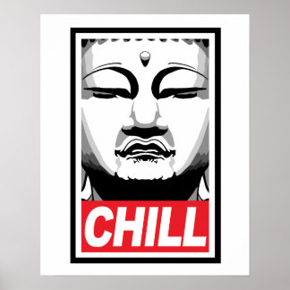 Póster Chill Buddha