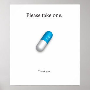 Póster Chill Pill
