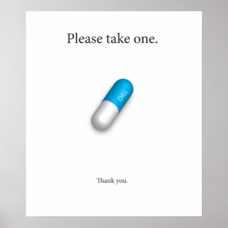 Póster Chill Pill