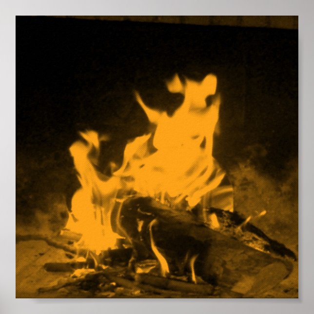 Póster Chimenea (Frente)