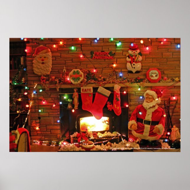 PÓSTER CHIMENEA DE NAVIDADES (Frente)