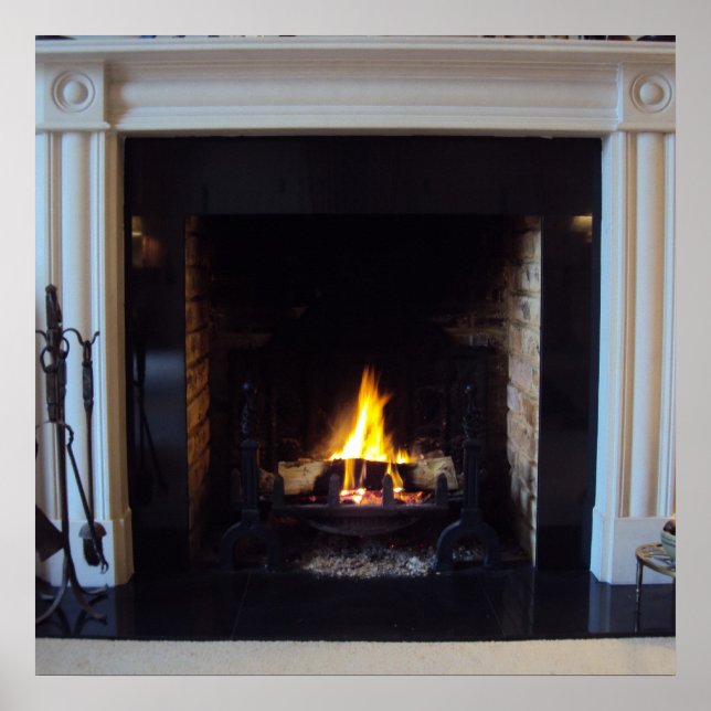 Póster Chimenea falsa (Frente)