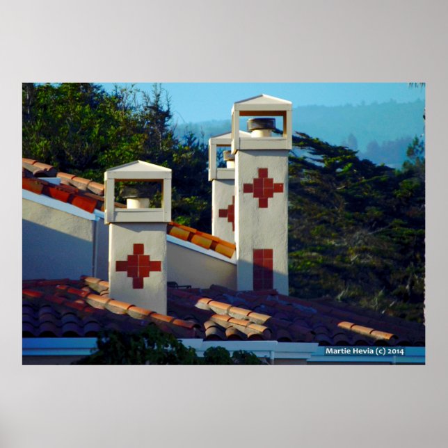 Póster Chimeneas II (Frente)