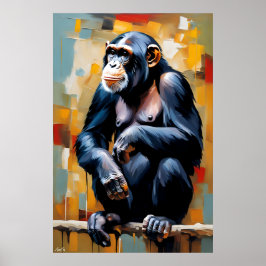 Póster | Chimpanzee | arte