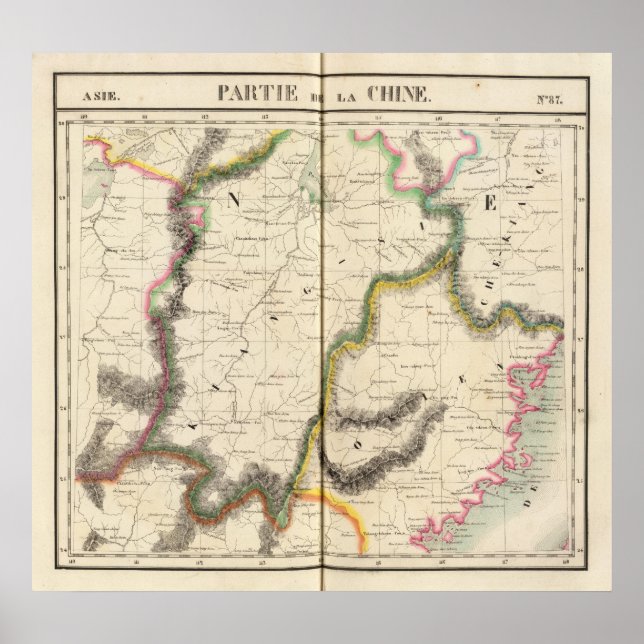 Póster China, Asia 87 (Frente)