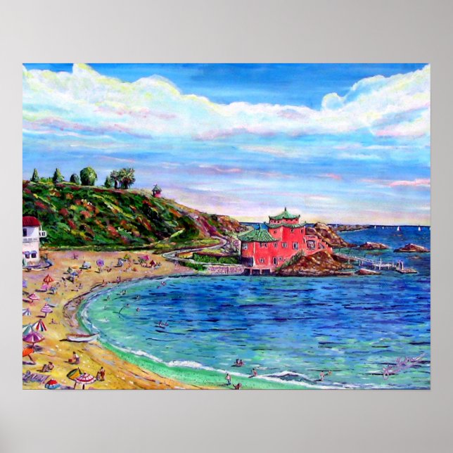 Póster China Cove Newport Beach (Frente)