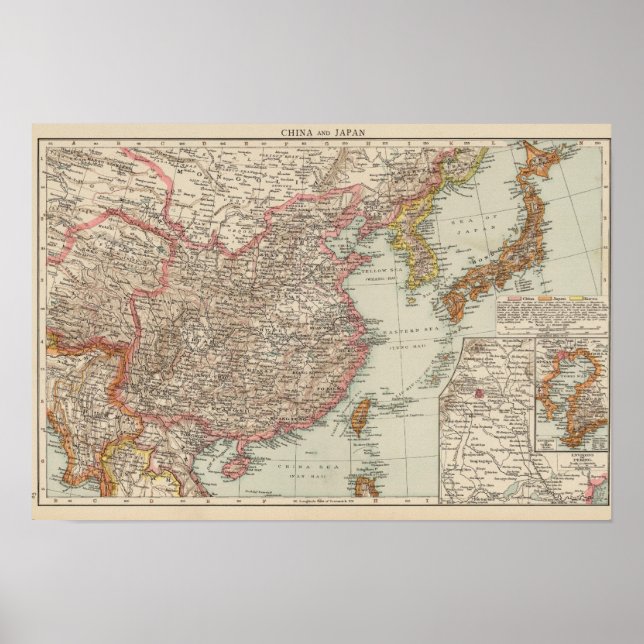 Póster China, Japón 2 (Frente)