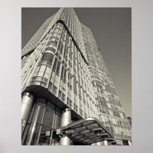 Póster China, Pekín, Distrito de Chaoyang. Fortune Plaza