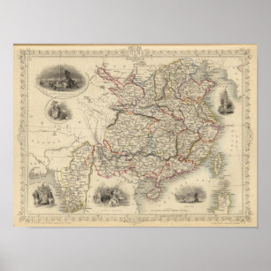 Póster China Y Burmah