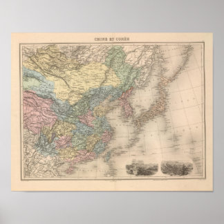 Póster China y Corea