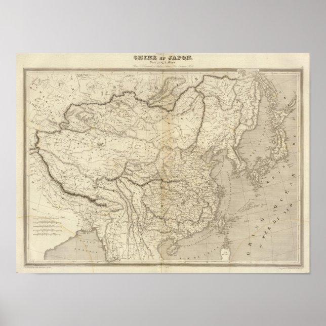 Póster China y Japón (Frente)