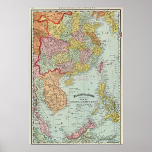 Póster China y Malasia