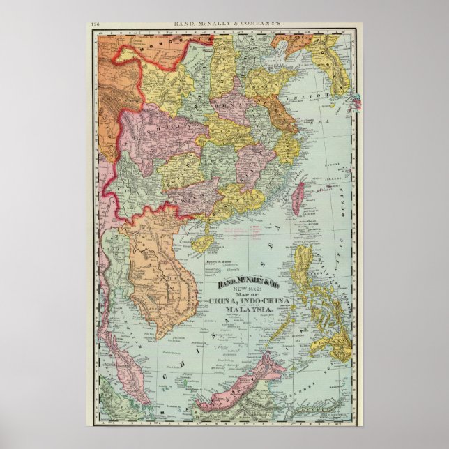 Póster China y Malasia (Frente)