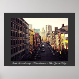 Póster Chinatown - New York City
