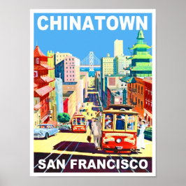 Póster Chinatown San Francisco