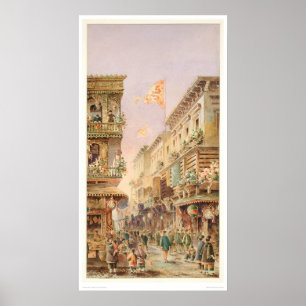 Póster Chinatown San Francisco (0108A)