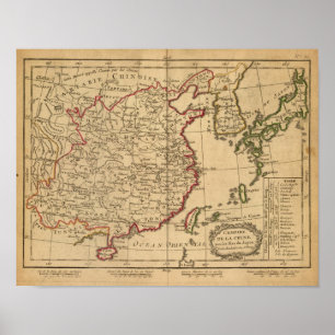 Póster Chine, Japón