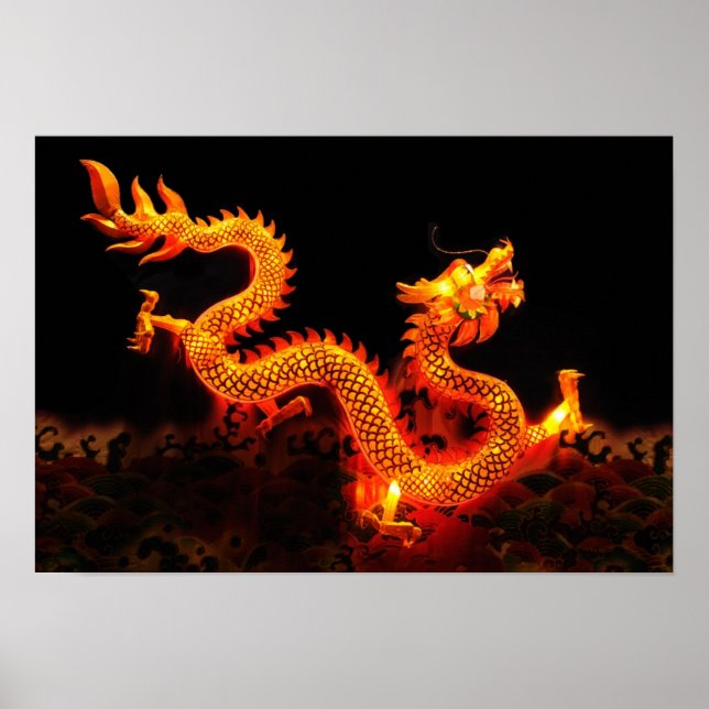 Póster Chinese Dragon Lantern (Frente)