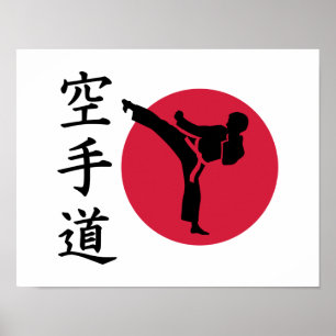 Póster Chinese Karate fighter
