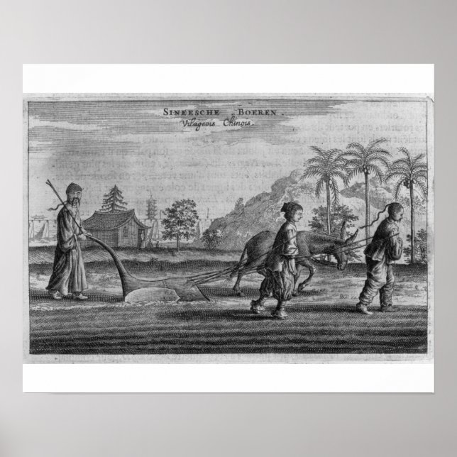 Póster Chinese Peasants, a General Description from an ac (Frente)