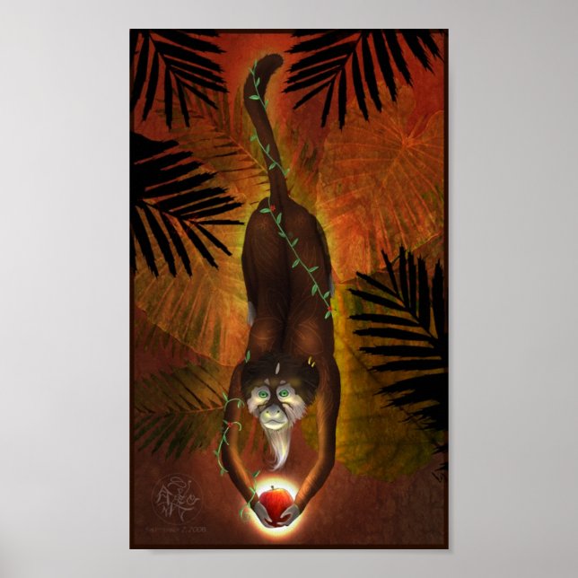 Póster Chinese Zodiac Monkey Poster (Frente)