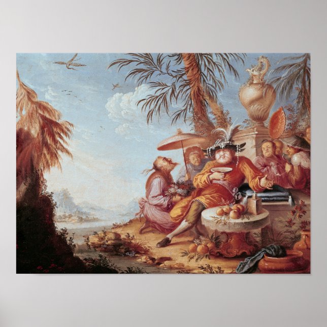 Póster Chinoiserie (Frente)