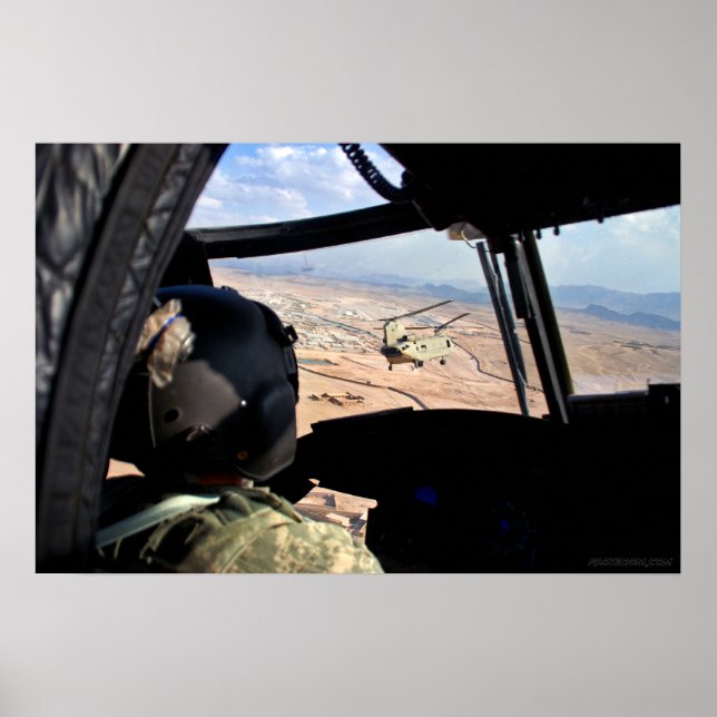 Póster Chinook (Frente)