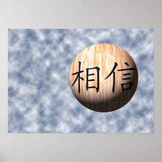 Póster Chinos creen Poster