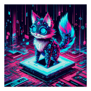 Póster Chip fox