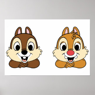 Póster Chip y Dale
