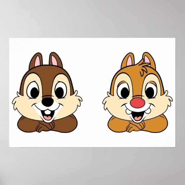 Póster Chip y Dale (Frente)