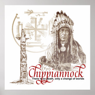 Póster Chippiannock allí no es ningún poster de la muerte